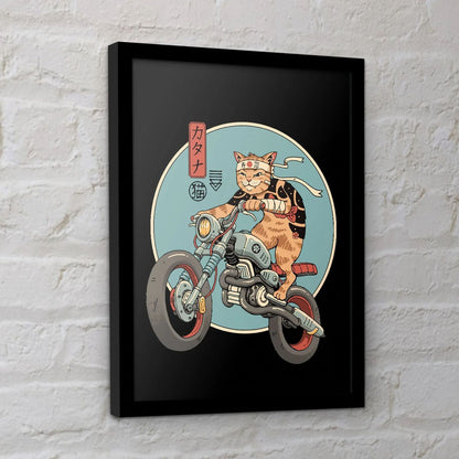 Vincent Trinidad - Catana Motorcycle - Framed Art Print
