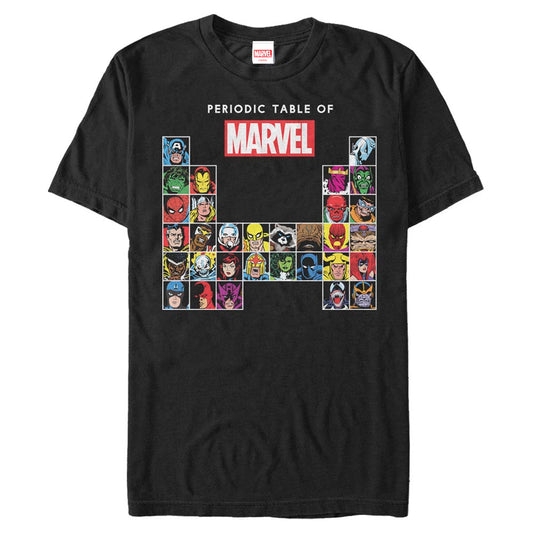 Marvel - Periodic Marvel - T-shirt