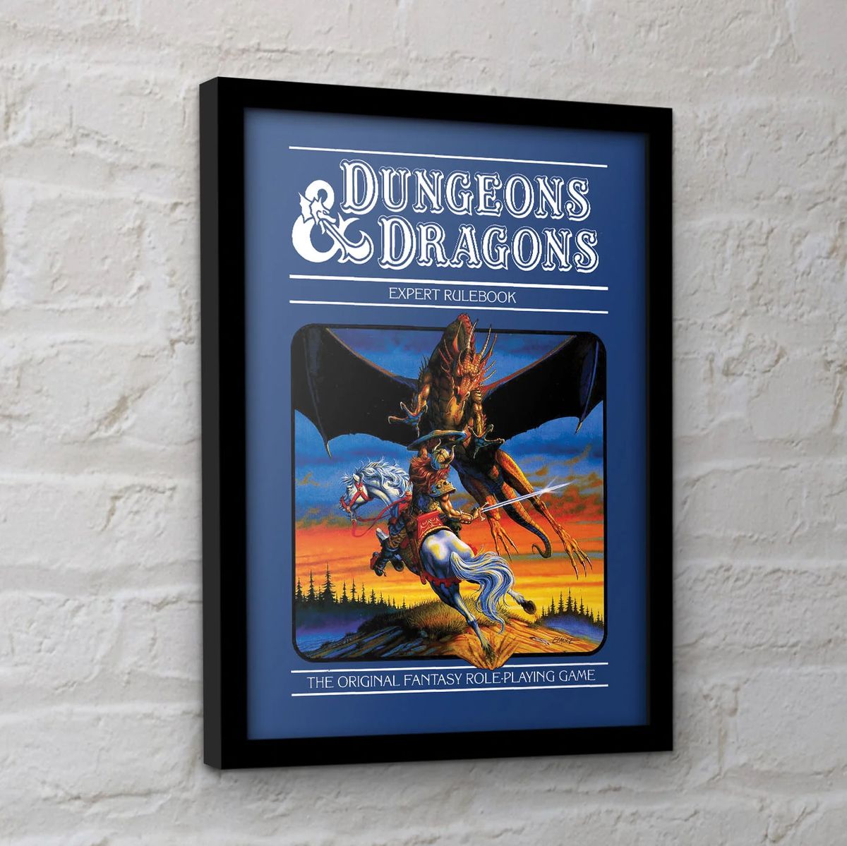 Dungeons & Dragons - Expert Rulebook - Gerahmter Kunstdruck