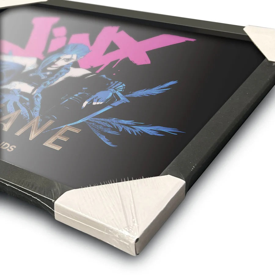 League of Legends - Arcane Jinx - Framed Art Print