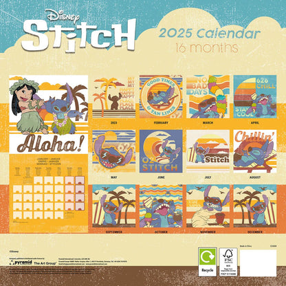 Lilo & Stitch - Beach Day - Kalender 2025