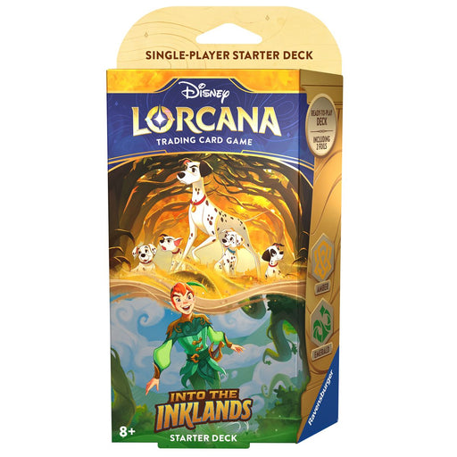 Disney Lorcana: Die Tintenlande - Starter Deck Bernstein und Smaragd (Englisch) | yvolve Shop