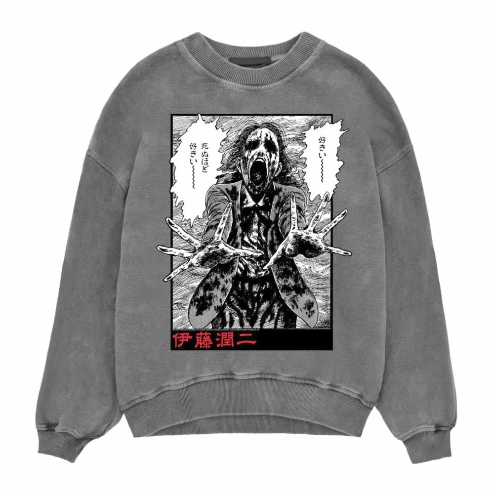 Junji Ito - Screaming Ghoul - Sweatshirt