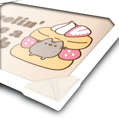 Pusheen - Feelin' Like A Snack - Gerahmter Kunstdruck