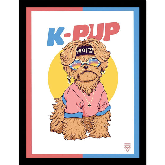 Vincent Trinidad - K Pup - Framed Art Print