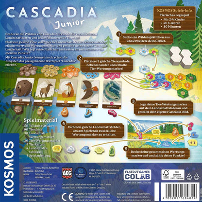 Cascadia - Junior *Nominiert Kinderspiel des Jahres 2025*