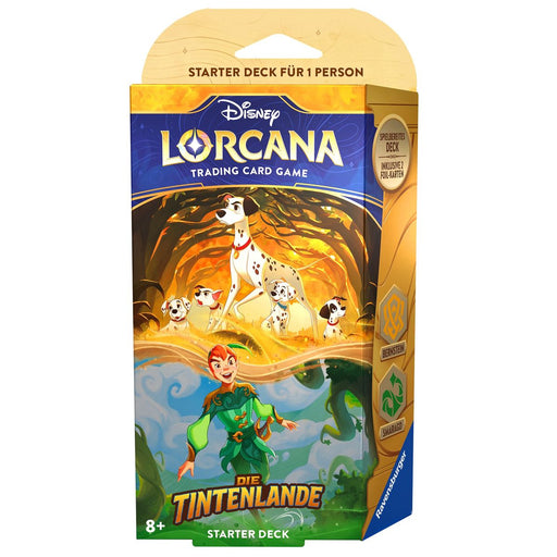 Disney Lorcana: Die Tintenlande - Starter Deck Bernstein und Smaragd (Deutsch) | yvolve Shop