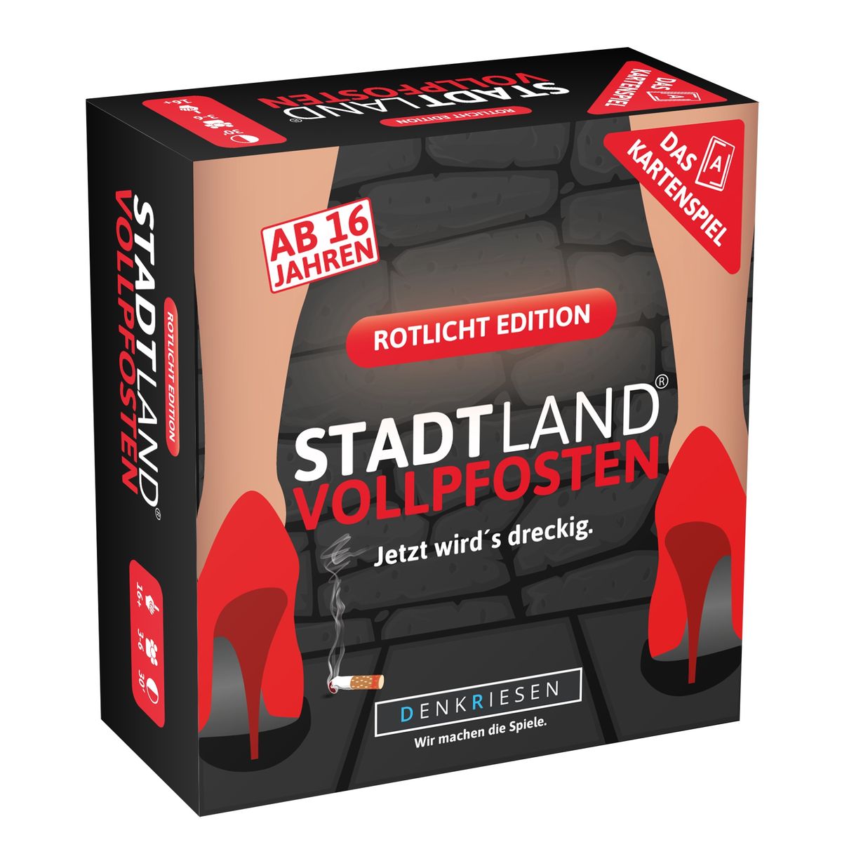 Stadt Land Vollpfosten: Das Kartenspiel - Rotlicht Edition | yvolve Shop