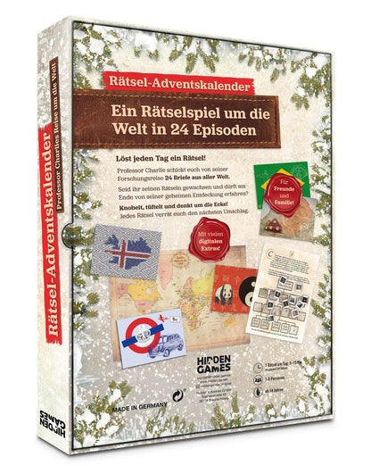 Hidden Games: Professor Charlie's Journey Around the World