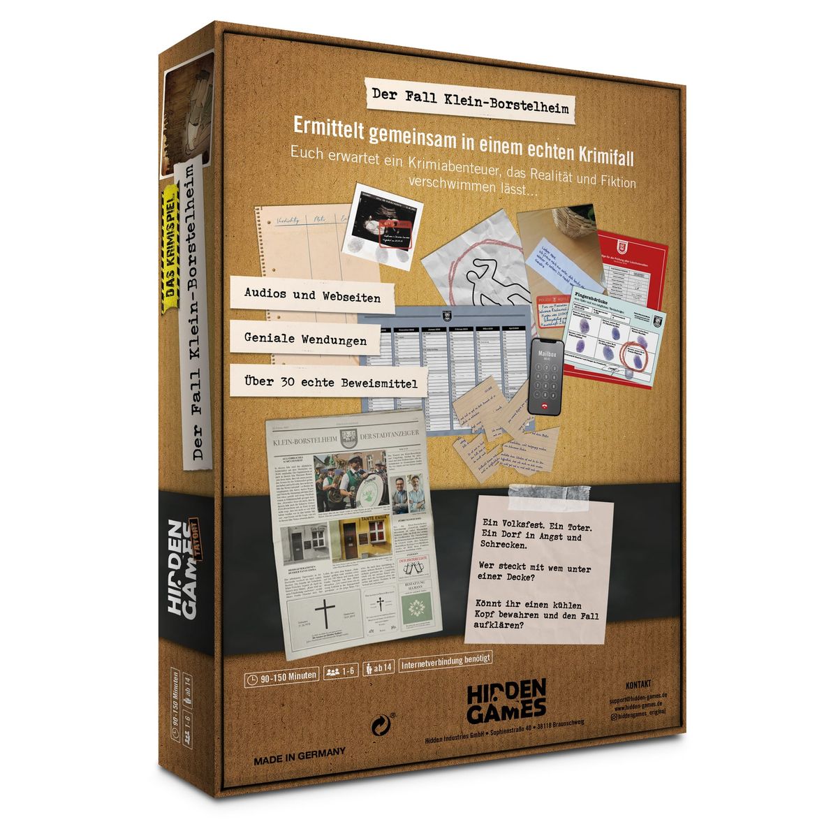 Hidden Games Tatort: Der Fall Klein-Borstelheim 1.Fall