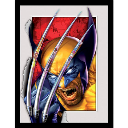 Wolverine - Breakout - Gerahmter Kunstdruck