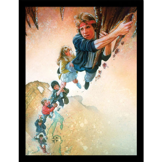 Die Goonies - Hanging - Gerahmter Kunstdruck
