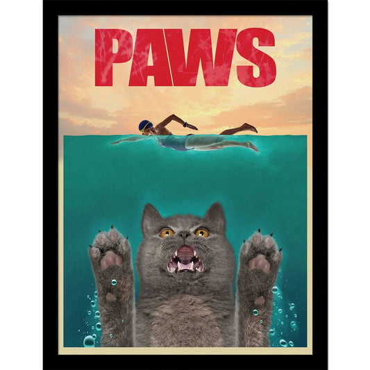 Vincent Hie - Paws - Gerahmter Kunstdruck