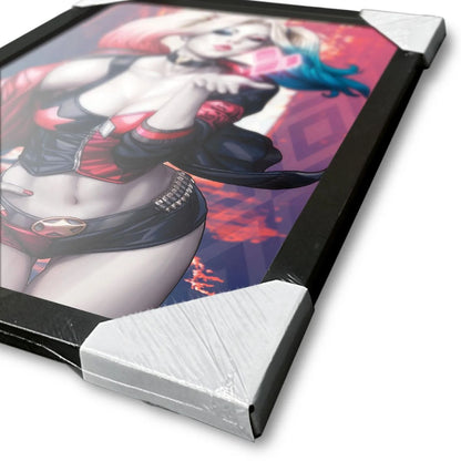 Batman - Harley Quinn Blow - Gerahmter Kunstdruck