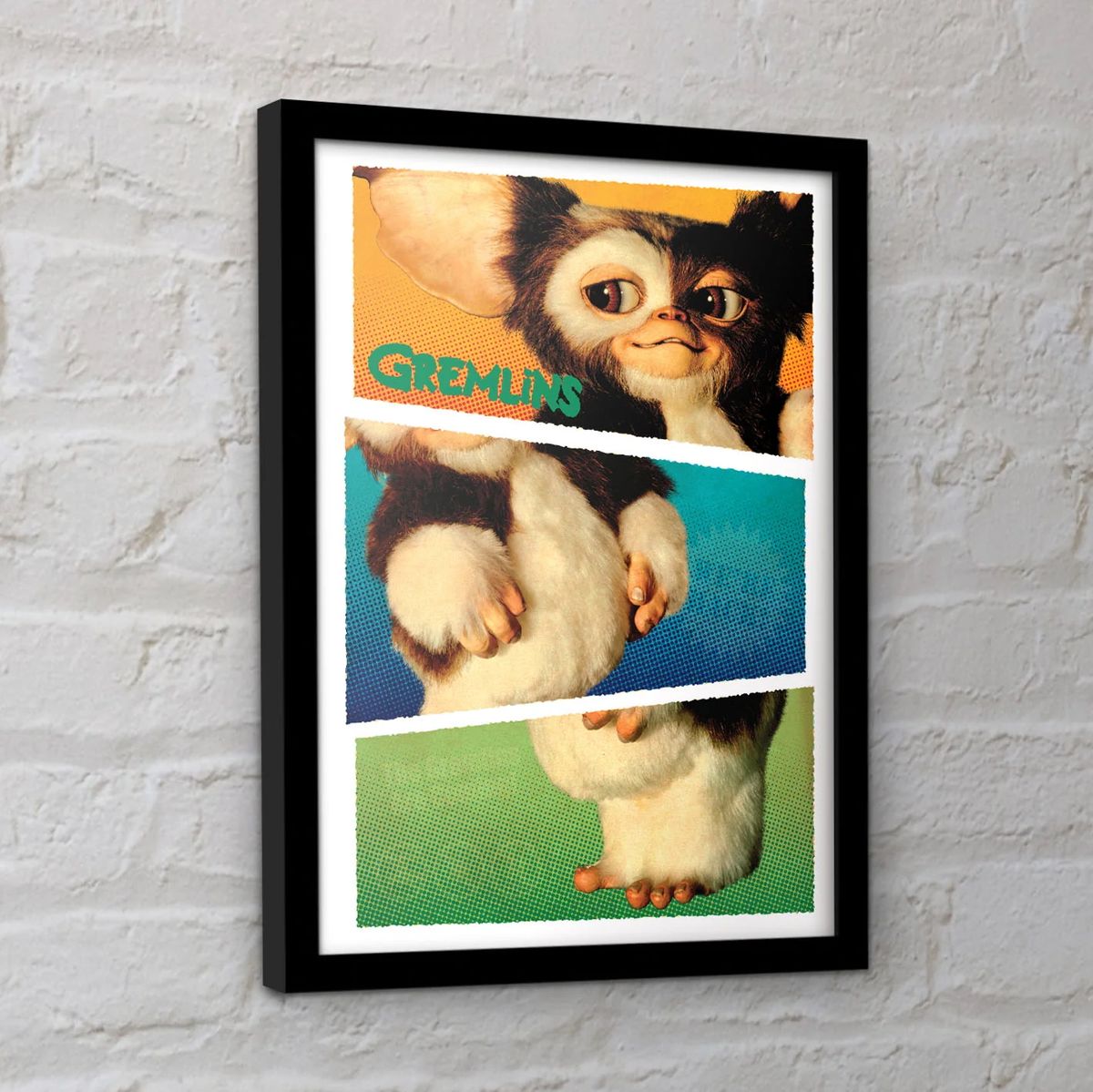 Gremlins - Gizmo Break - Gerahmter Kunstdruck