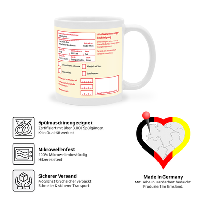 yvolve - Gelber Schein - Tasse