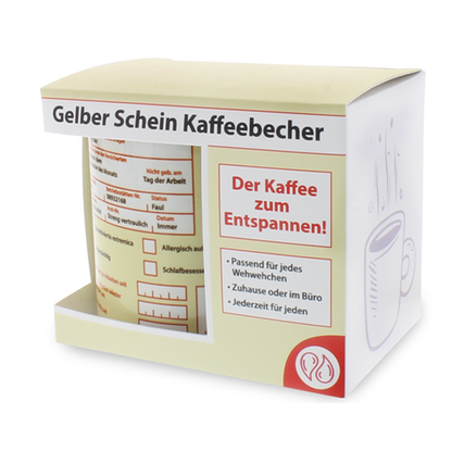 yvolve - Gelber Schein - Tasse