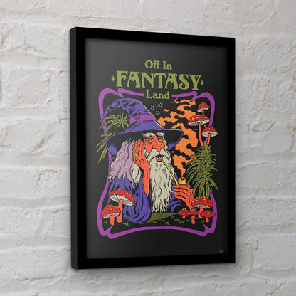 Steven Rhodes - Fantasy Land - Framed Art Print