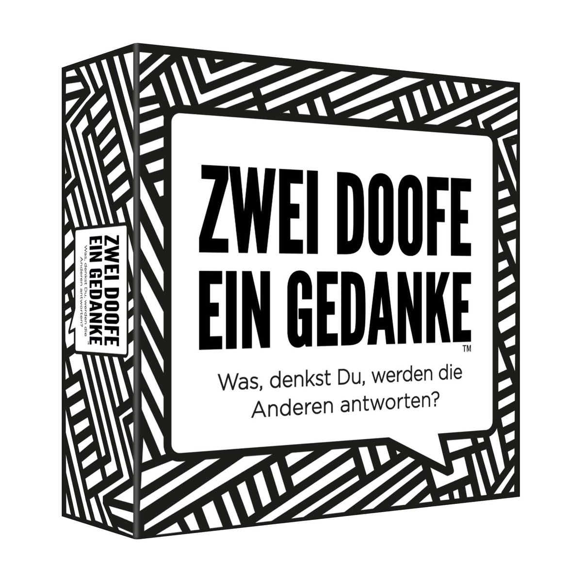 Zwei Doofe ein Gedanke - Kartenspiel