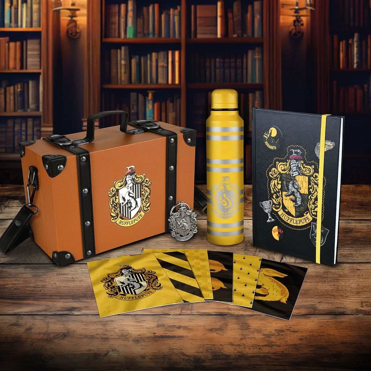 Harry Potter - Colourful Crest Hufflepuff - Geschenkset