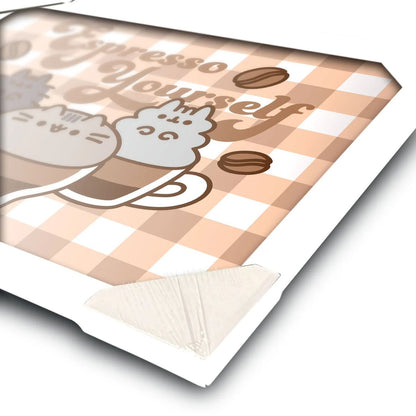 Pusheen - Espresso Yourself - Gerahmter Kunstdruck