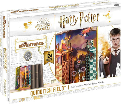 Harry Potter - Quidditch Field - Tiny Adventures Book Nook Mini Diorama