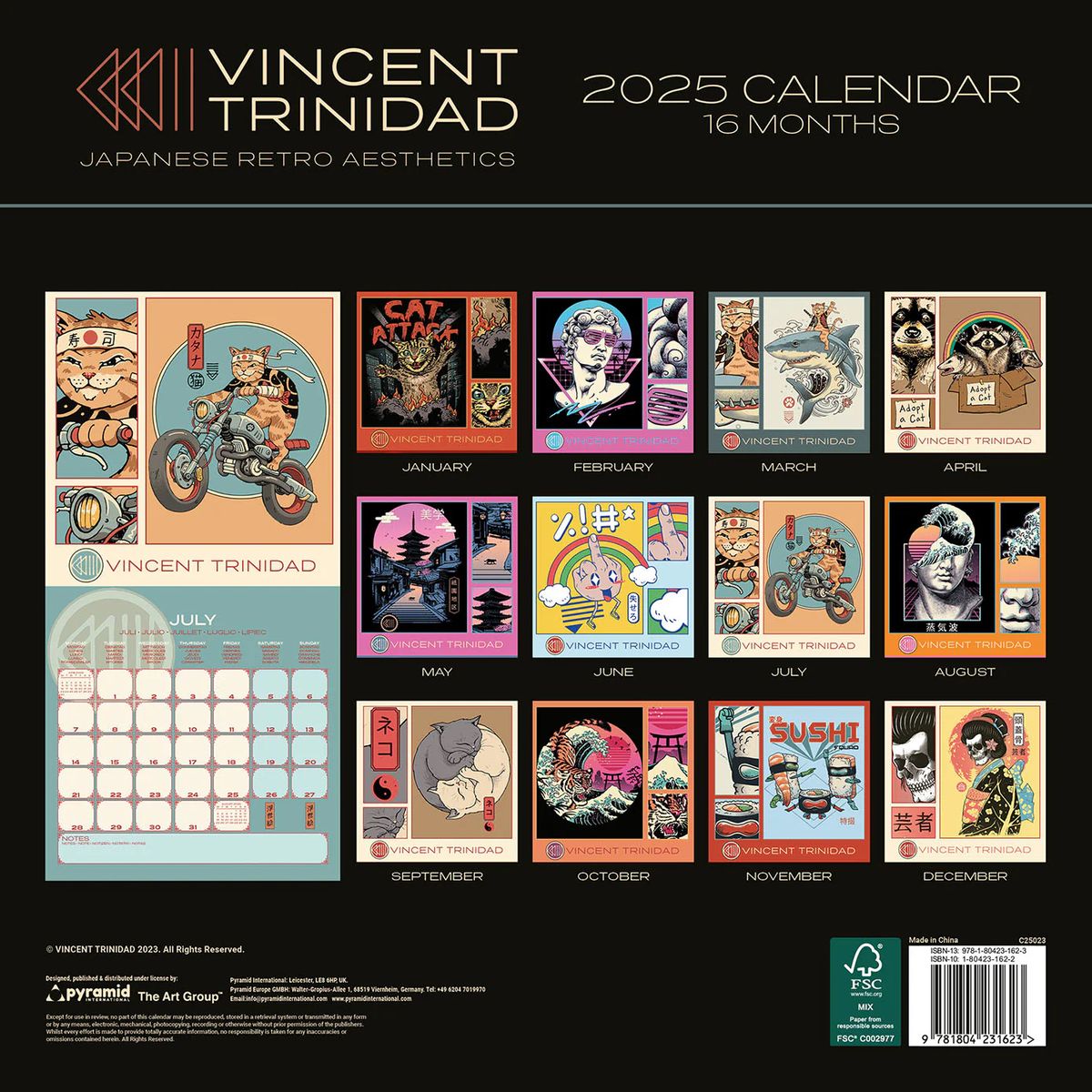 Vincent Trinidad - Kalender 2025