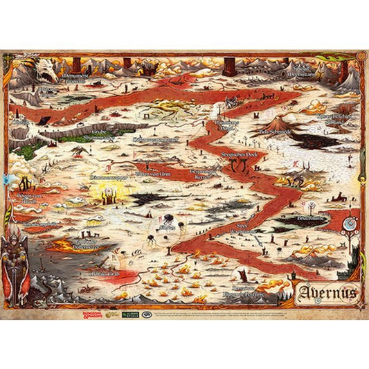 Dungeons &amp; Dragons - Avernus - Map