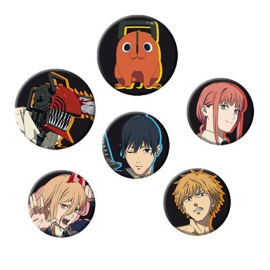 Chainsaw Man - Characters - Buttons