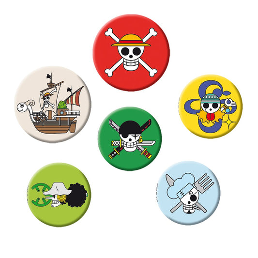 One Piece - Skulls1 - Buttons