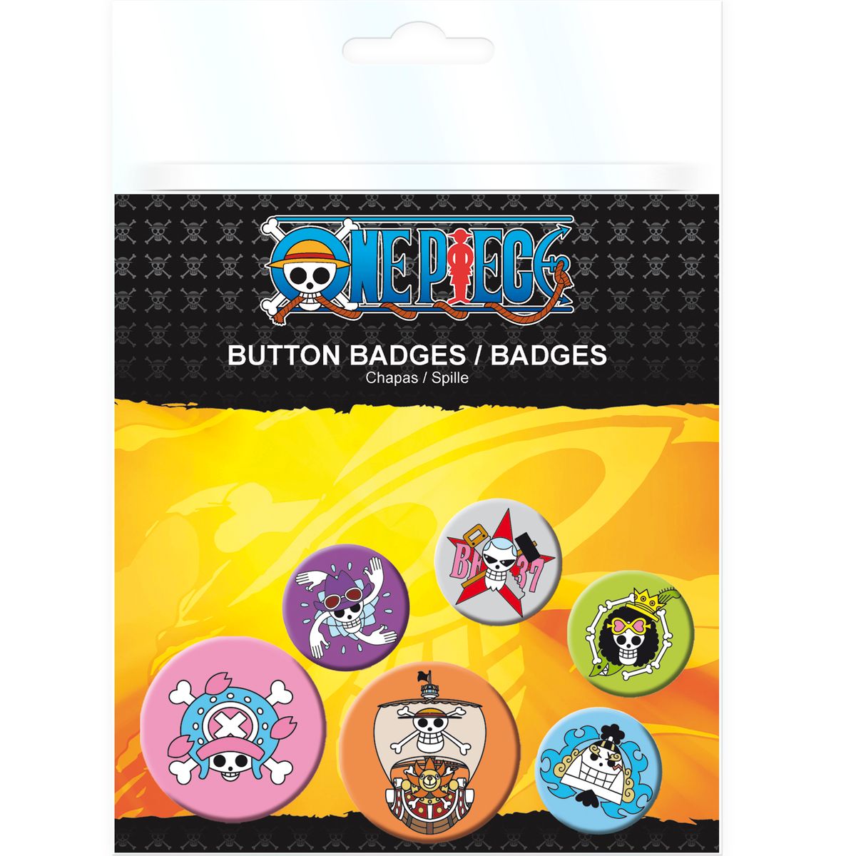 One Piece - Skulls2 - Buttons