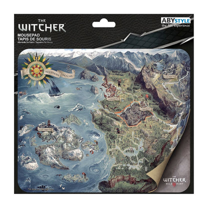 The Witcher - World Map - Mauspad