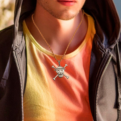 One Piece - Skull - 3D Pendant Necklace