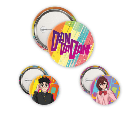 Dandadan - Momo &amp; Okarun - pin set