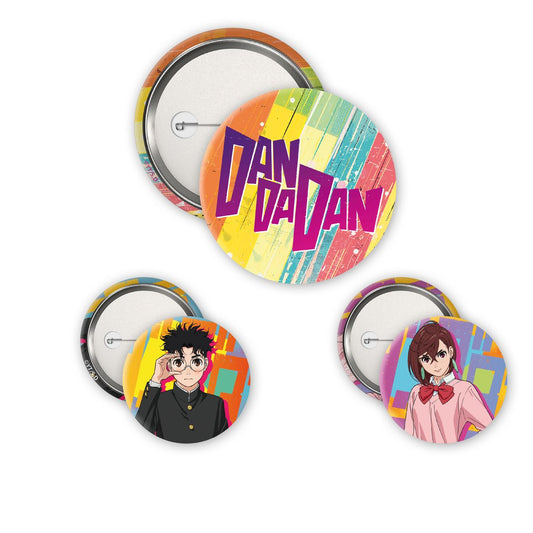 Dandadan - Momo &amp; Okarun - pin set