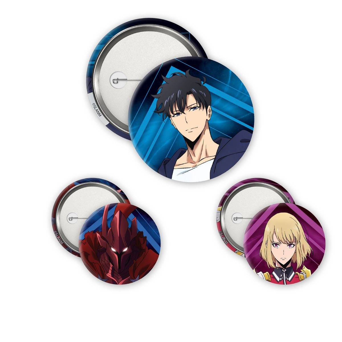 Solo Leveling - Igris, Jinwoo & Cha Hae - Pin-Set