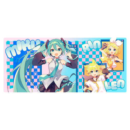 Hatsune Miku - Miku &amp; Friends - XXL mouse pad