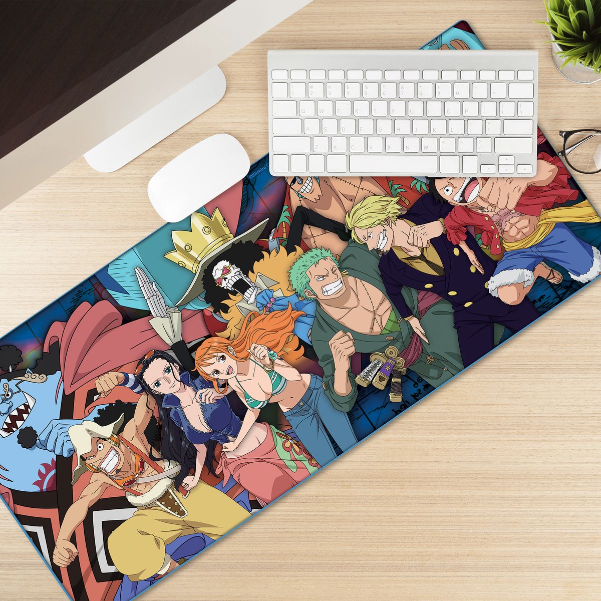 One Piece - Straw Hat Crew - XXL-Mauspad