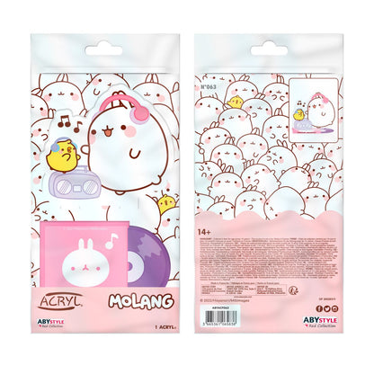 Molang - Music Fan - Acrylic Figure