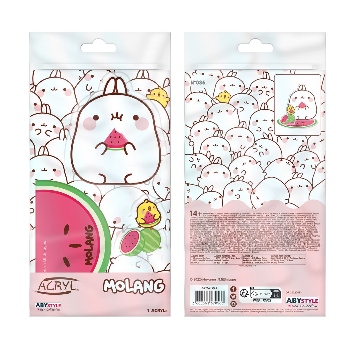 Molang - Watermelon - Acrylfigur