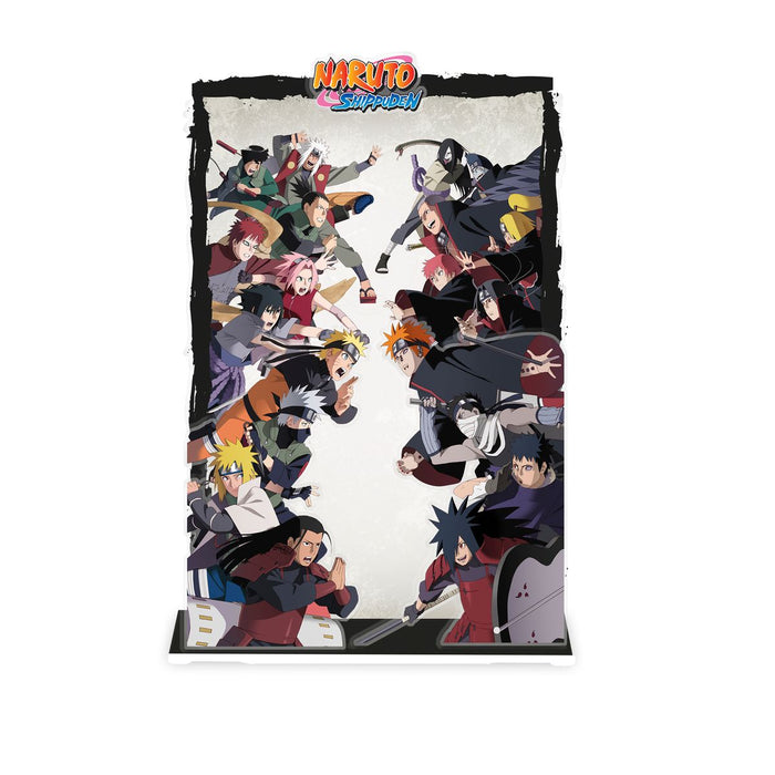 Naruto - Group Fight - Acryl Diorama