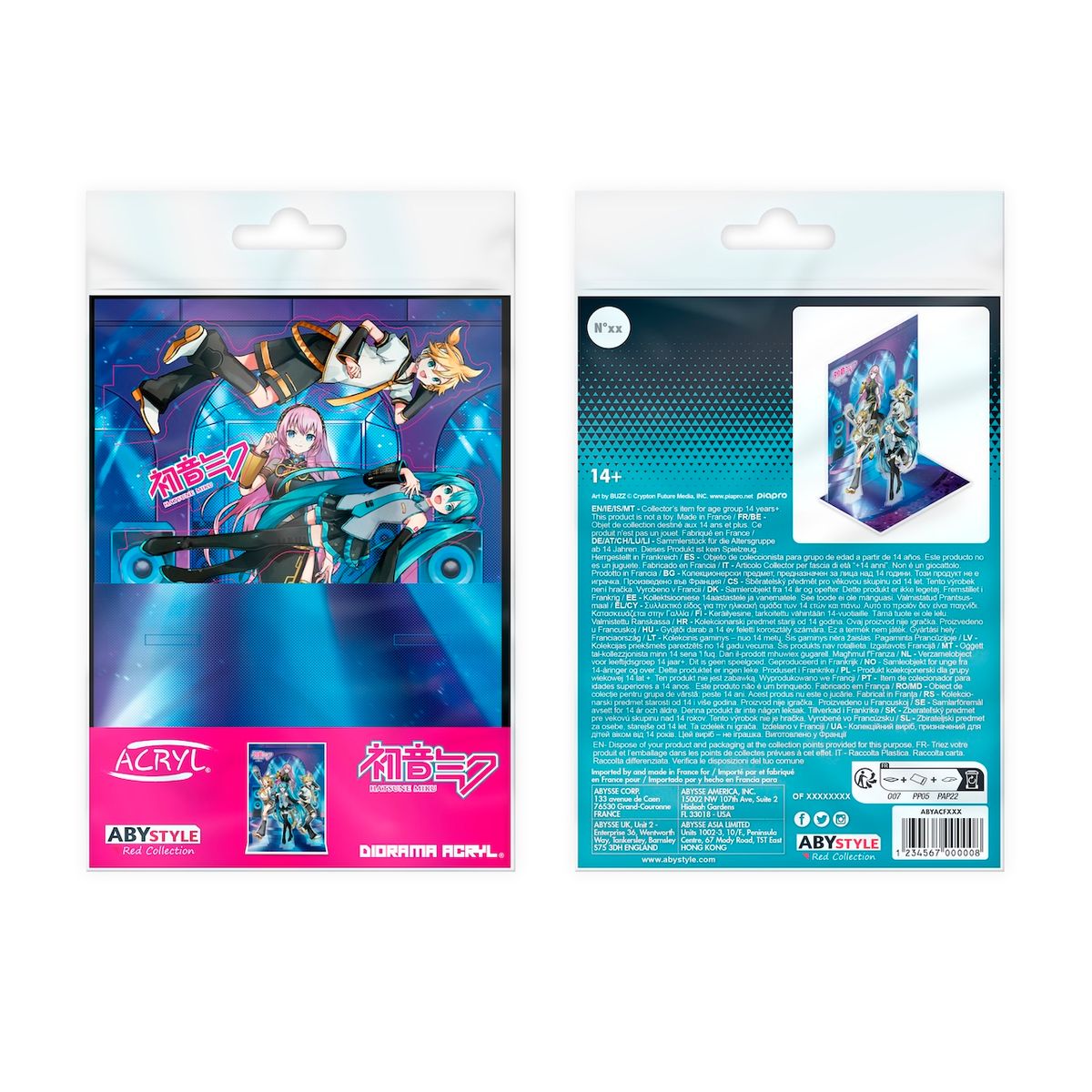 Hatsune Miku - Miku & Friends - Acryl Diorama