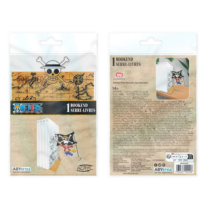 One Piece - Ruffy with Flag - Acryl-Buchstütze