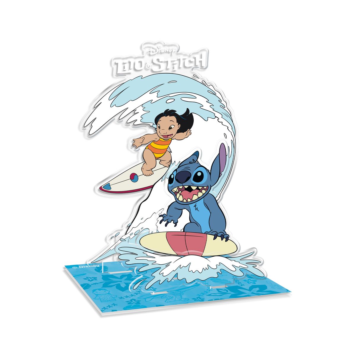 Lilo & Stitch - Surfin - Acryl Diorama