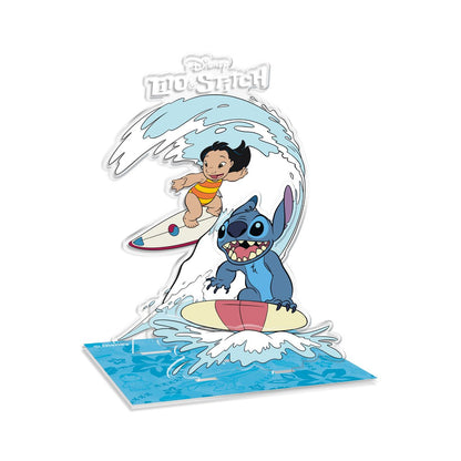Lilo & Stitch - Surfin - Acryl Diorama