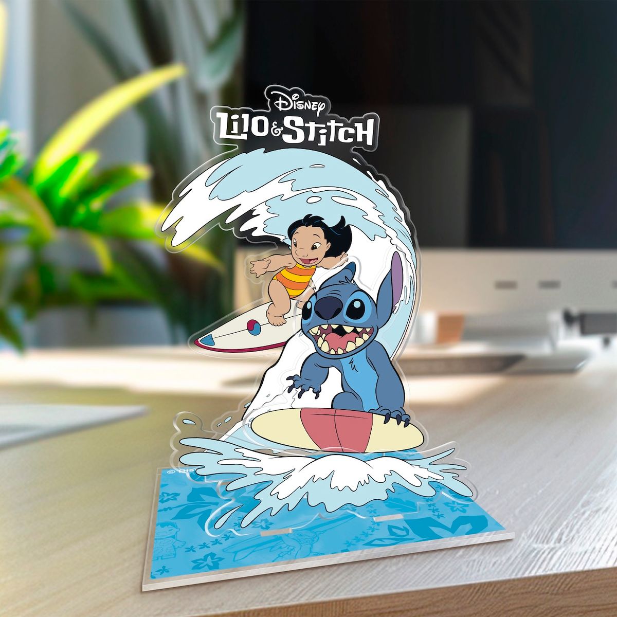 Lilo & Stitch - Surfin - Acryl Diorama