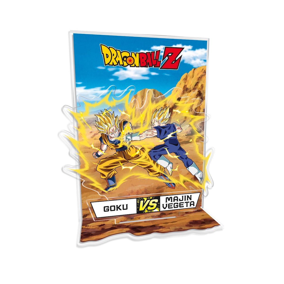 Dragon Ball - Goku vs Vegeta - Acrylic Diorama