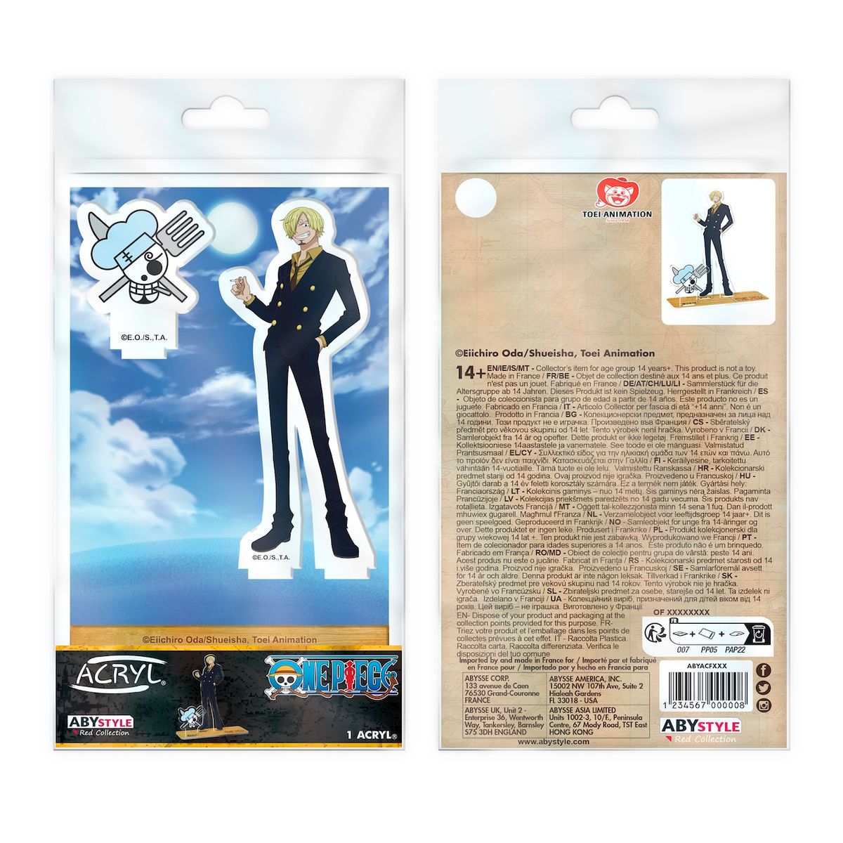 One Piece - Chef Sanji - Acrylfigur