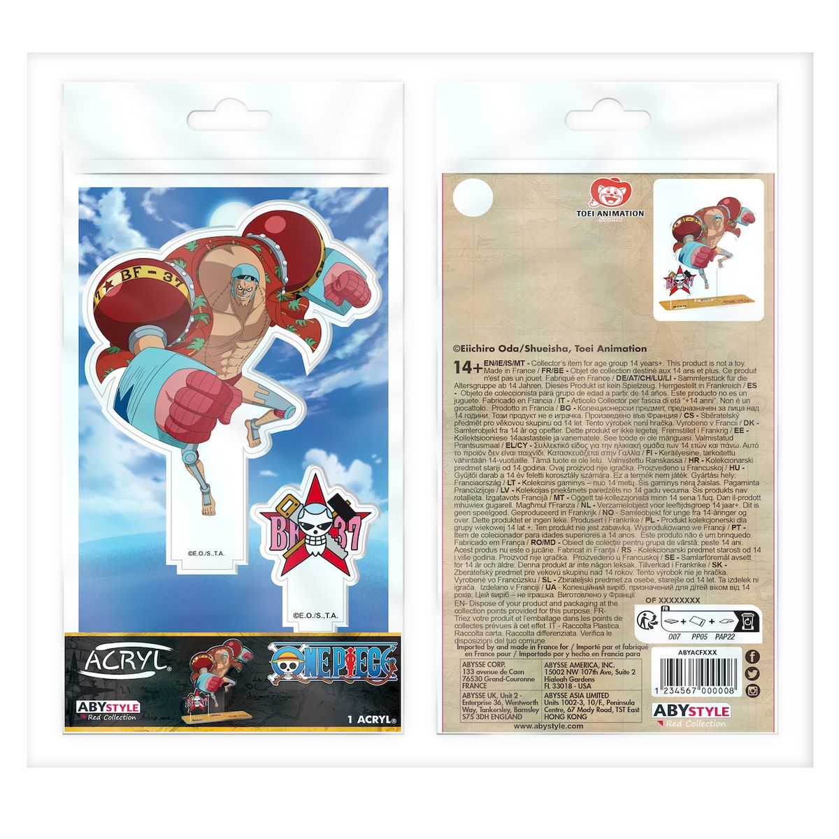 One Piece - Carpenter Franky - Acrylfigur