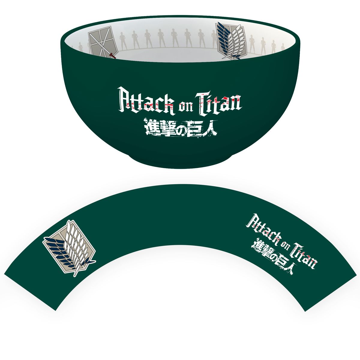 Attack on Titan - Emblems - Schale